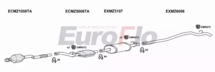 Система выпуска ОГ EuroFlo MZSPR27D 7001B05